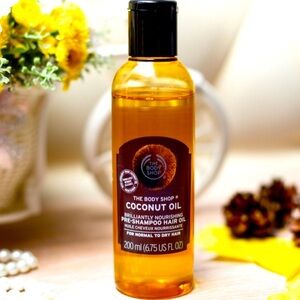 NEW! Coconut Oil Pre-Shampoo Hair Oil from The Body Shop